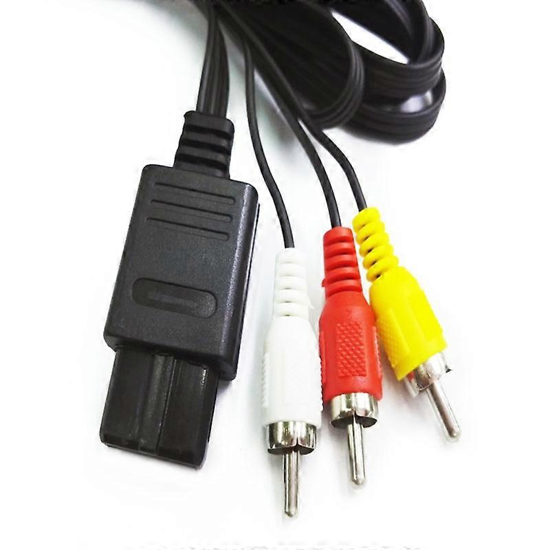 5 PCS Multi-function AV Cable for Nintendo N64 / NGC, Length : 1.8m