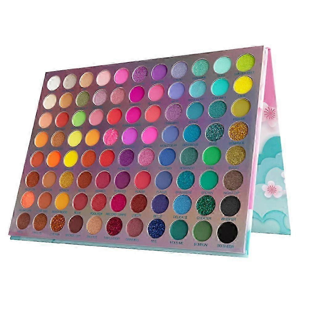 1Pc Shimmer Matte Eyeshadow Colorful Eyeshadow Pallet High Pigmented Eyeshadow