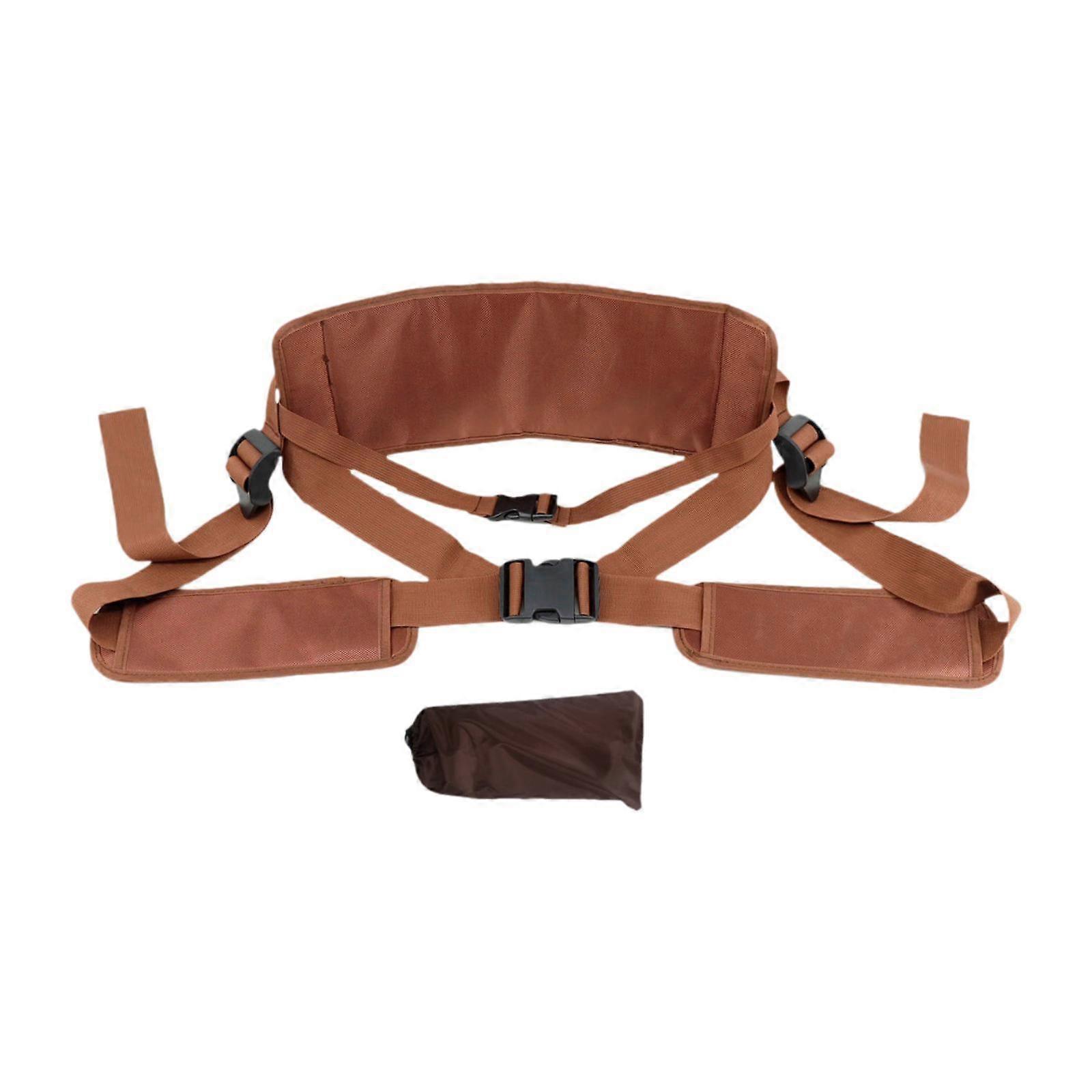 Lower Back Support Belt Adjustable Strap Posture Correcting for Home Office