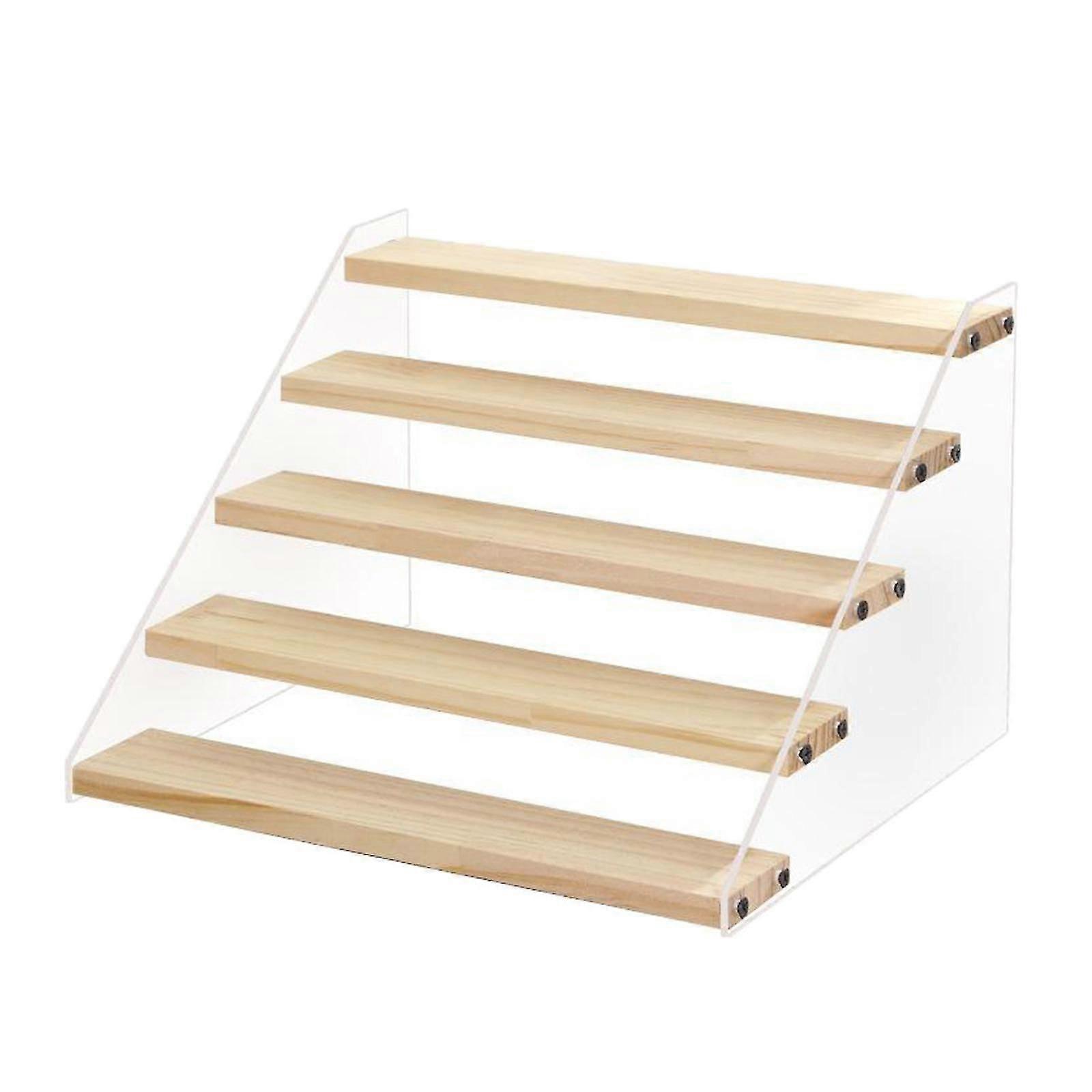 Mehrzweck-5-stöckiges Display-Rack Gläser Autos Spielzeug Leiter Riser Ständer