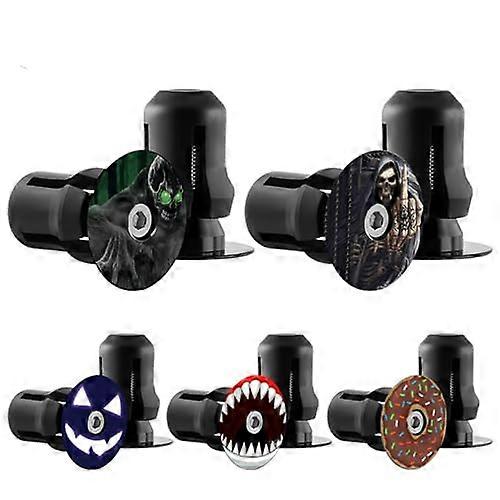 Bicycle Handlebar End Plugs Aluminium Alloy Caps for MTB BMX