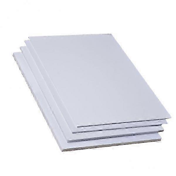 2x2 Pieces DIY PVC Sheets Foam Board Craft Model Building 200mm x 300mm x8mm