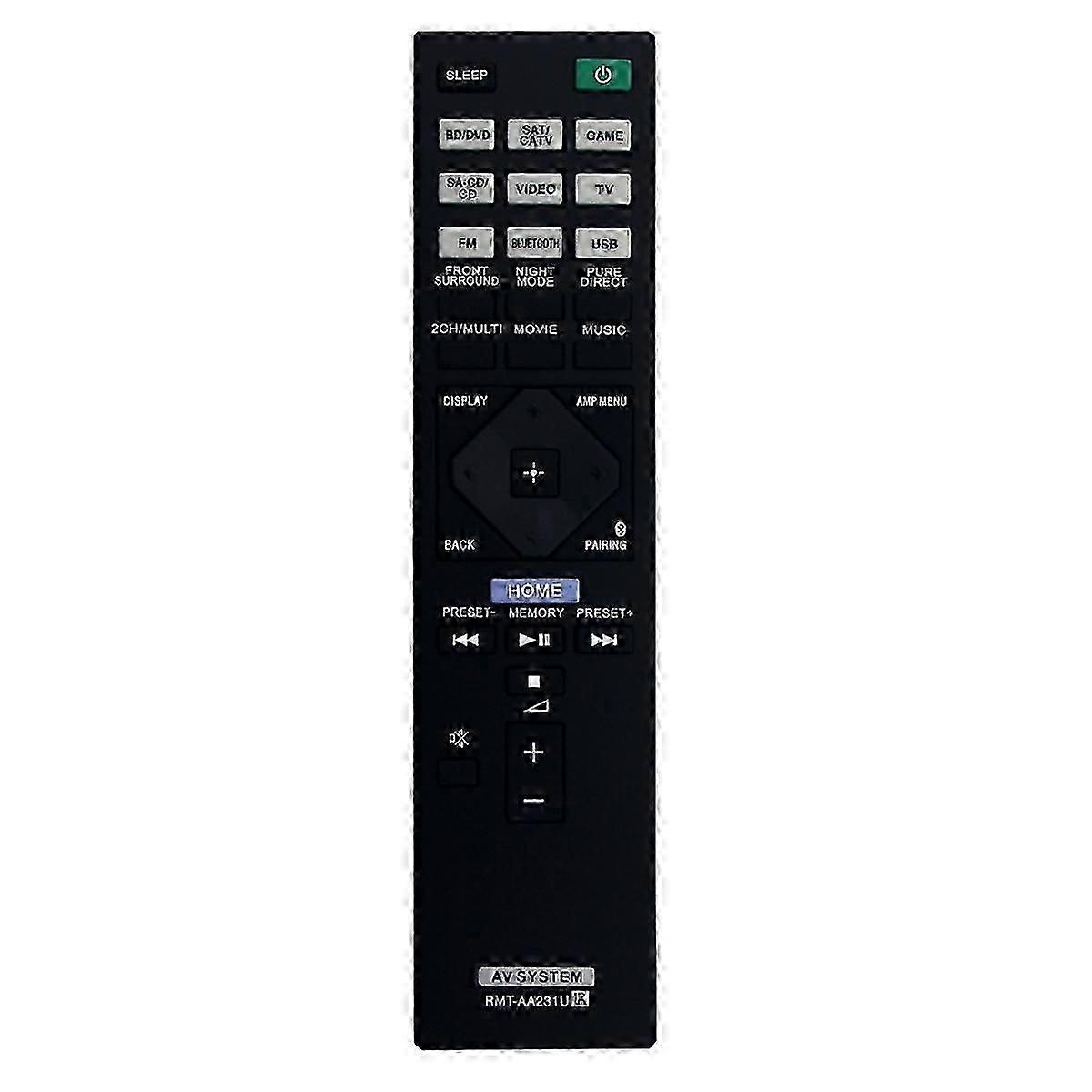 -AA231U Replacement Remote Control for AV Receiver STR-DH770
