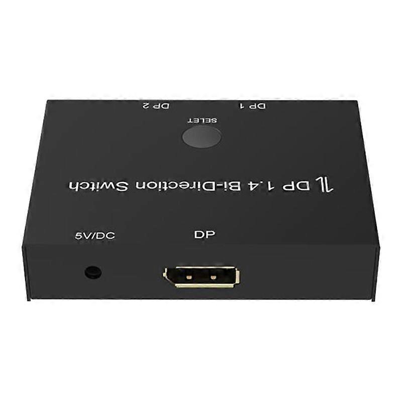 Commutateur DP 1.4 8K@60Hz commutateur de conversion bidirectionnel 2 en 1 sortie / 1 en 2 sortie