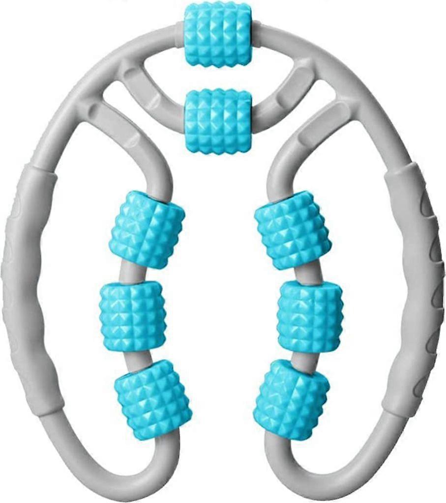 Muscle Roller Anti-Cellulite Massager for Sore Muscles (Blue)