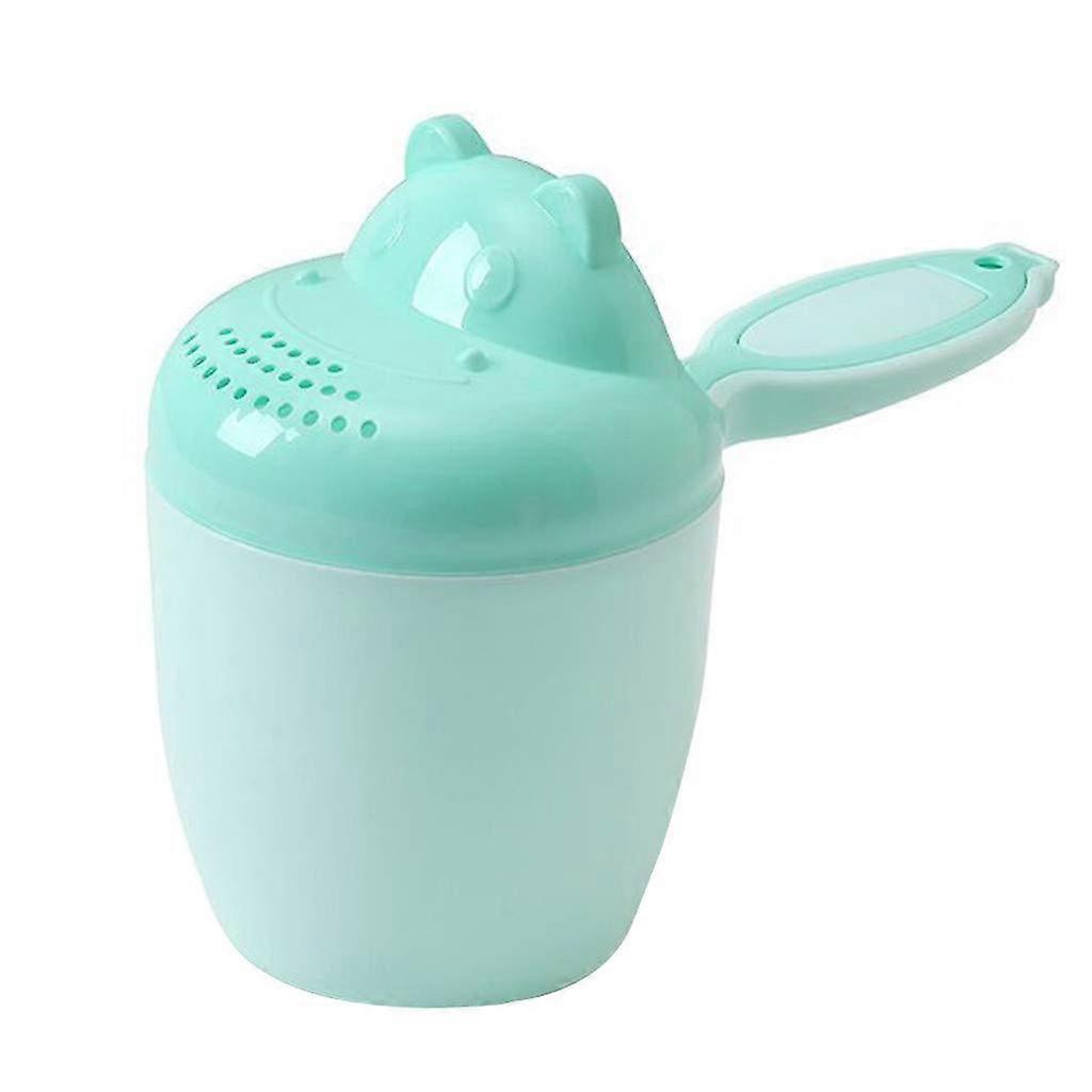 Second Baby Must Haves Head Cup for Bathing, Showering, and Washing, Green Color, One Size, Baby Care Essential