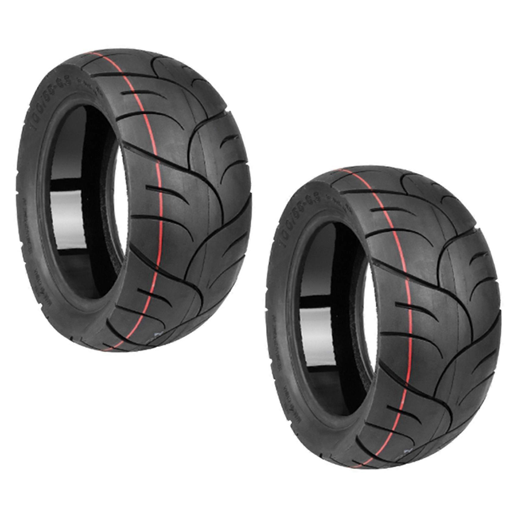 2pcs 11 Inch 100/55-6.5 Jelly Gel Self-Repairing Tire for 90/65-6.5 100/65-6.5 Anti Puncture Tubeles