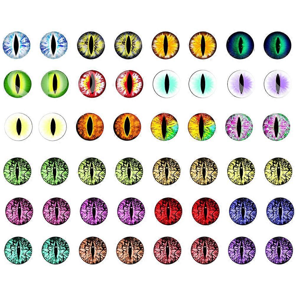 Eyes Simulation Eye Props Decorative Children Assorted Color 0.79x0.79in 100Pcs