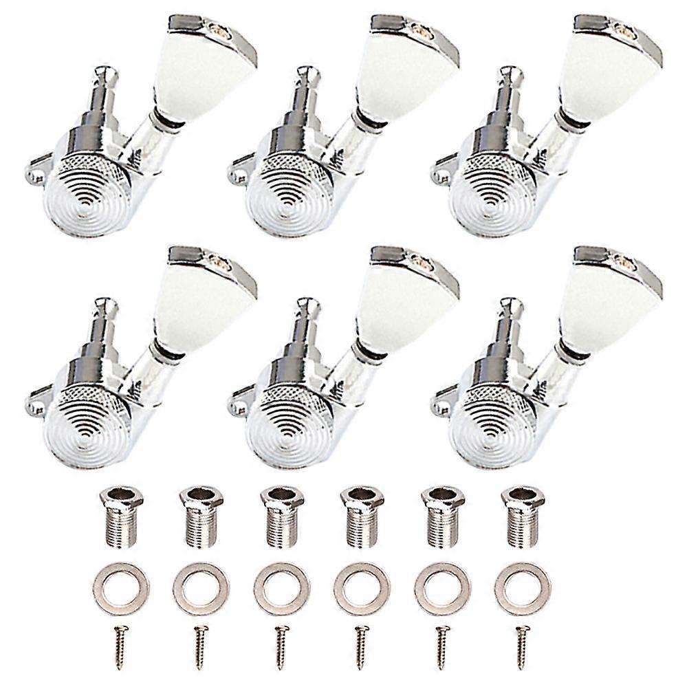Guitars Tuning Tools Guitar Replacement Pegs Acoustic Guitar Maintenance Beginners Metal 2.4X1.8CM 1 Set