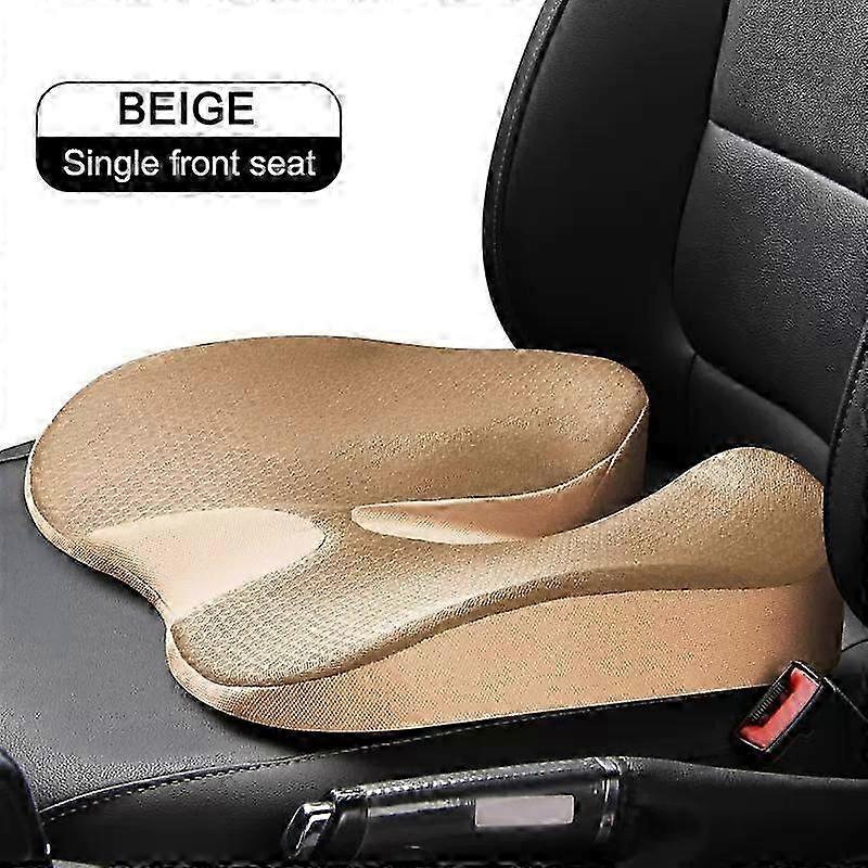 SEAMETAL Car Seat Height Adjustment Cushion Main Driver Increased Thick Cover Memory Foam Booster Protector Pad Mat