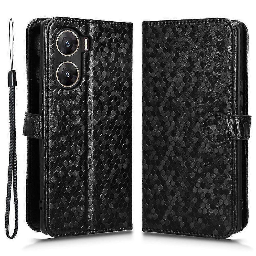 Protective Wallet Case for Compatible Device, Imprinted PU Leather Cell Phone Cover