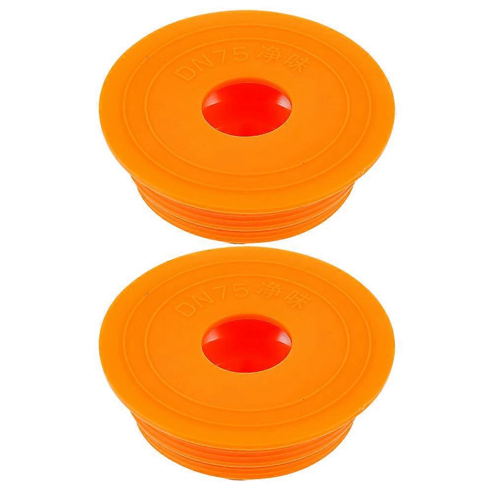 Drain Hose Plug Silicone Sealing Plug Water Proof For Kitchen 2Pcs