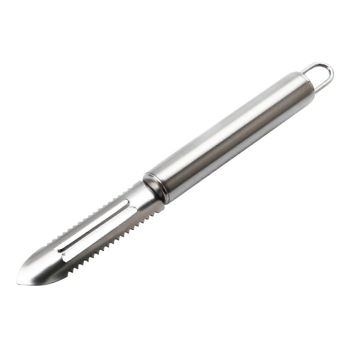 Fish Scale Razor with Lid - Stainless Steel Fish Scale Remover for Easy Cleaning and Dandruff Removal for Outdoor Chefs