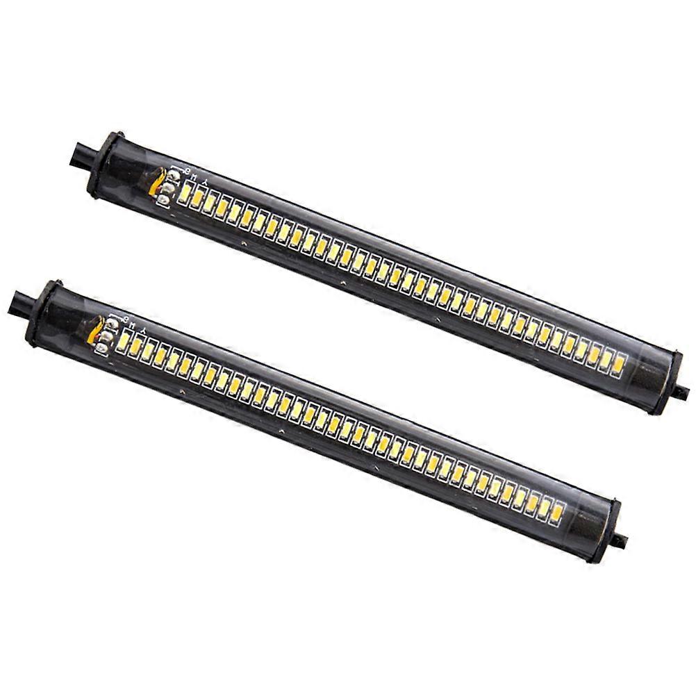 2pcs Turn Signal Lamp Flexible Vehicle Light for Motorcycle Durable Daytime Use