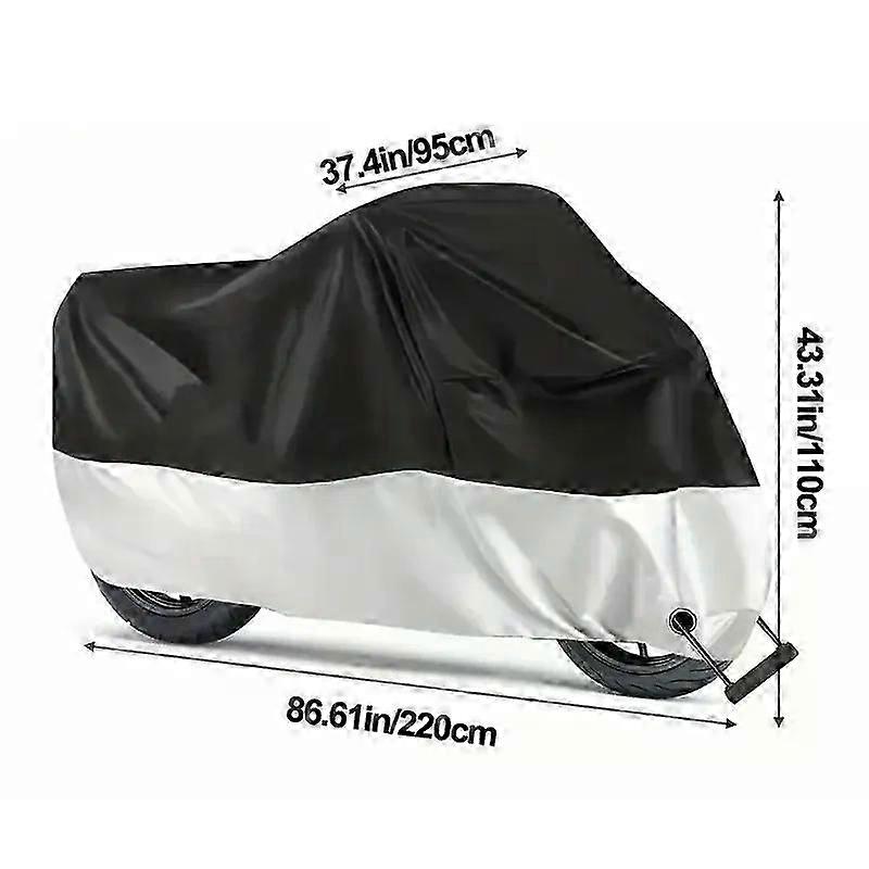 مناسبة لغطاء دراجة نارية مقاوم للماء طوال الموسم مقاوم للغبار واقية من الأشعة فوق البنفسجية في الهواء الطلق في أماكن داخلية مقاومة للاهتراء النسيج اكسسوارات الدراجة