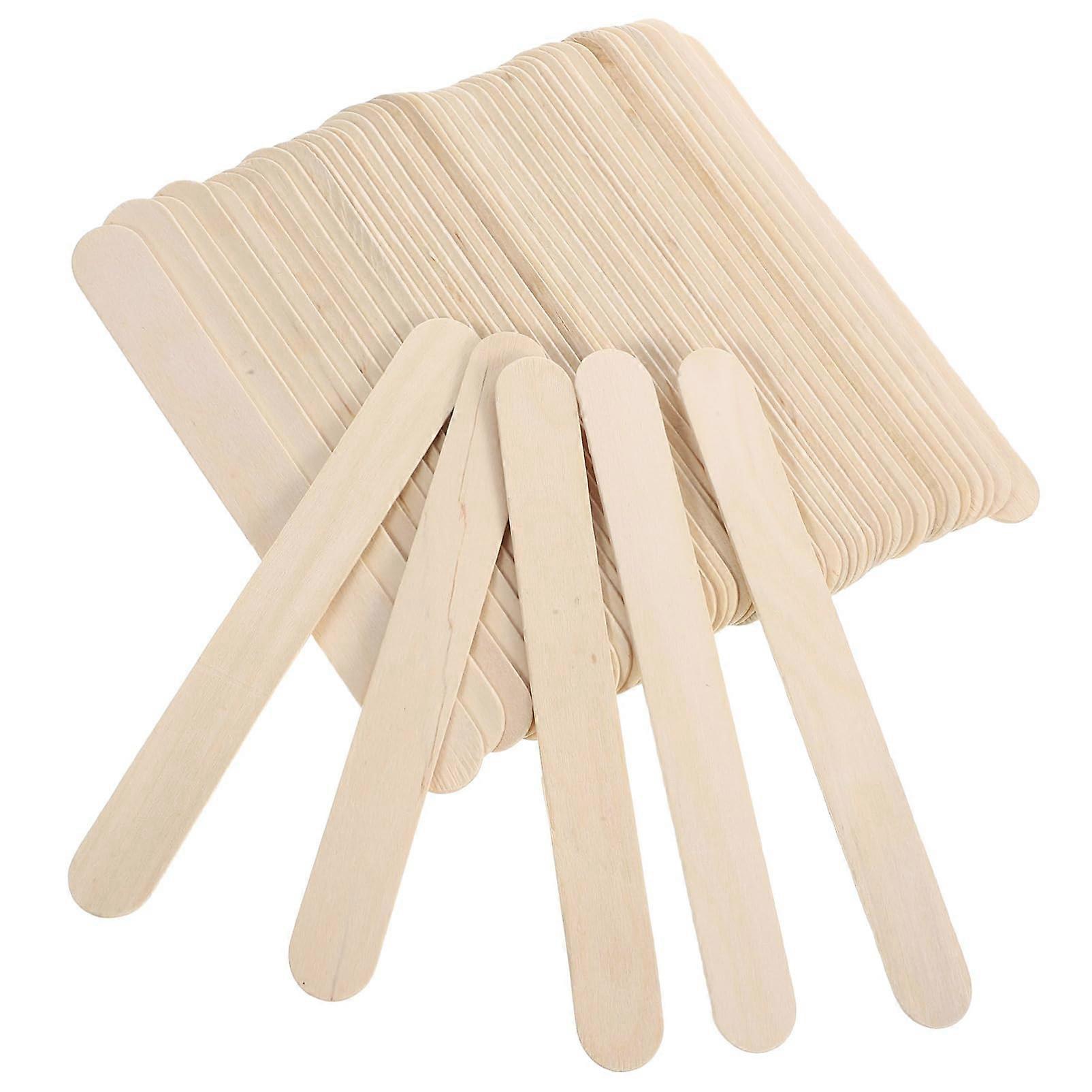 6 Boxes Wax Pen Hard Wax Hair Removal Spatula Sticks for Face and Body, Wooden Wax Applicator for Personal Care