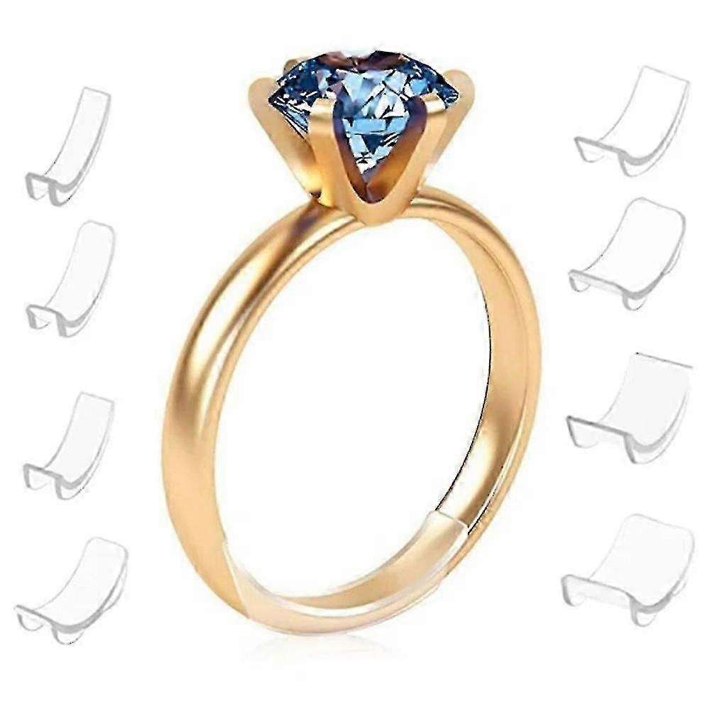 Ring Size Adjusters   8 Clear Pieces for Size Adjustment