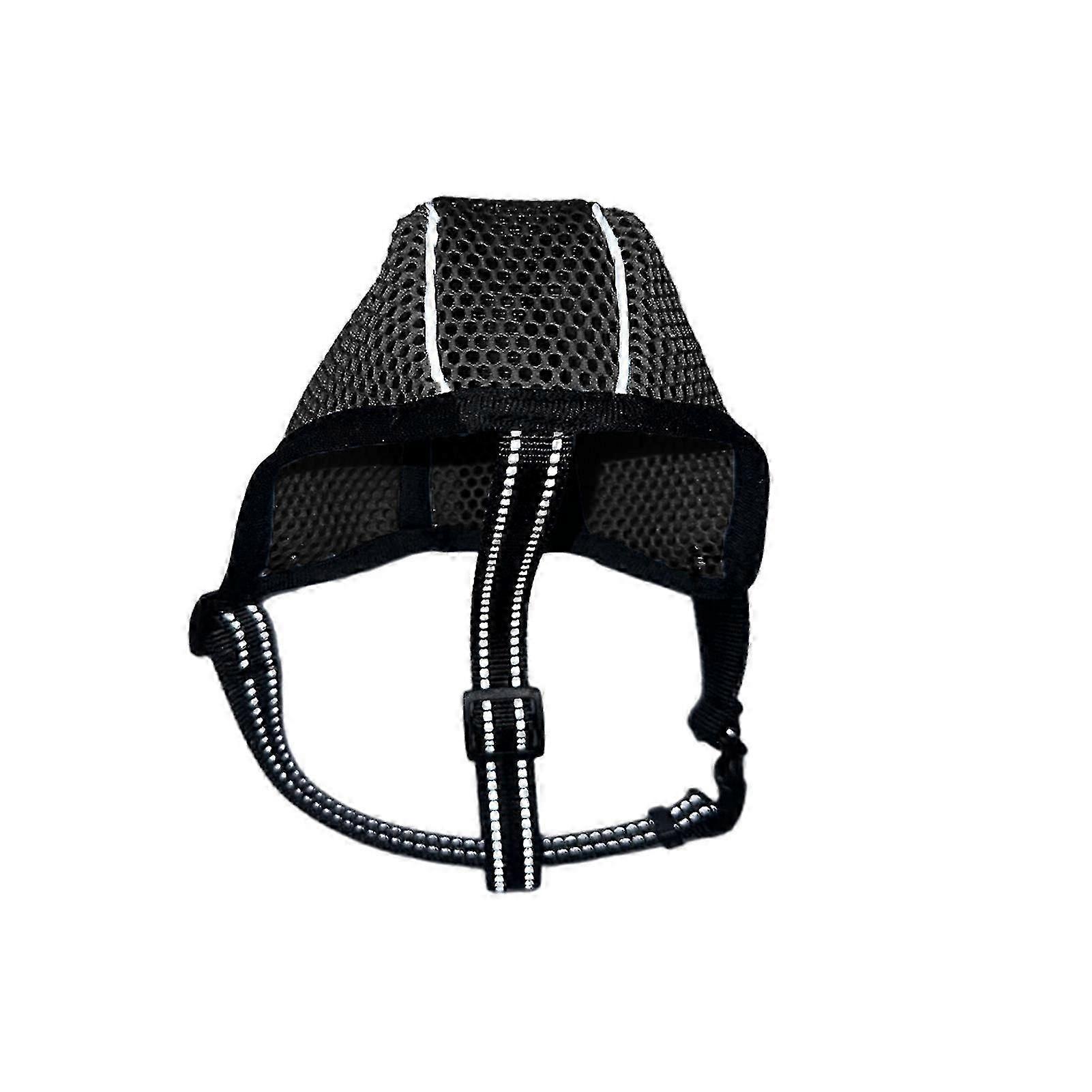 Adjustable Breathable Mesh Dog Muzzle Soft Comfortable Anti-Biting Mouth Guard Pet Supplies