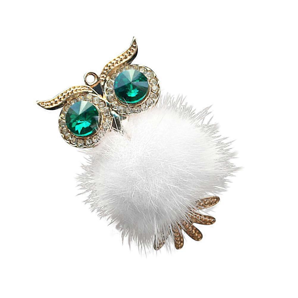 Car Aromatherapy Diffuser Rhinestone Owl Clip for Decor Multi Color