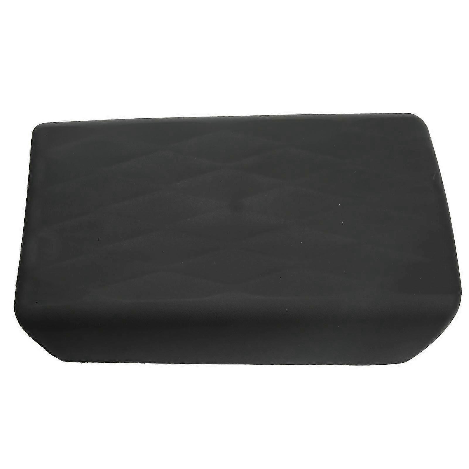 Center Armrest Box Lid Cover TPE Black Armrest Case Protector Soft Replacement for Tesla Model 3 2017?2022