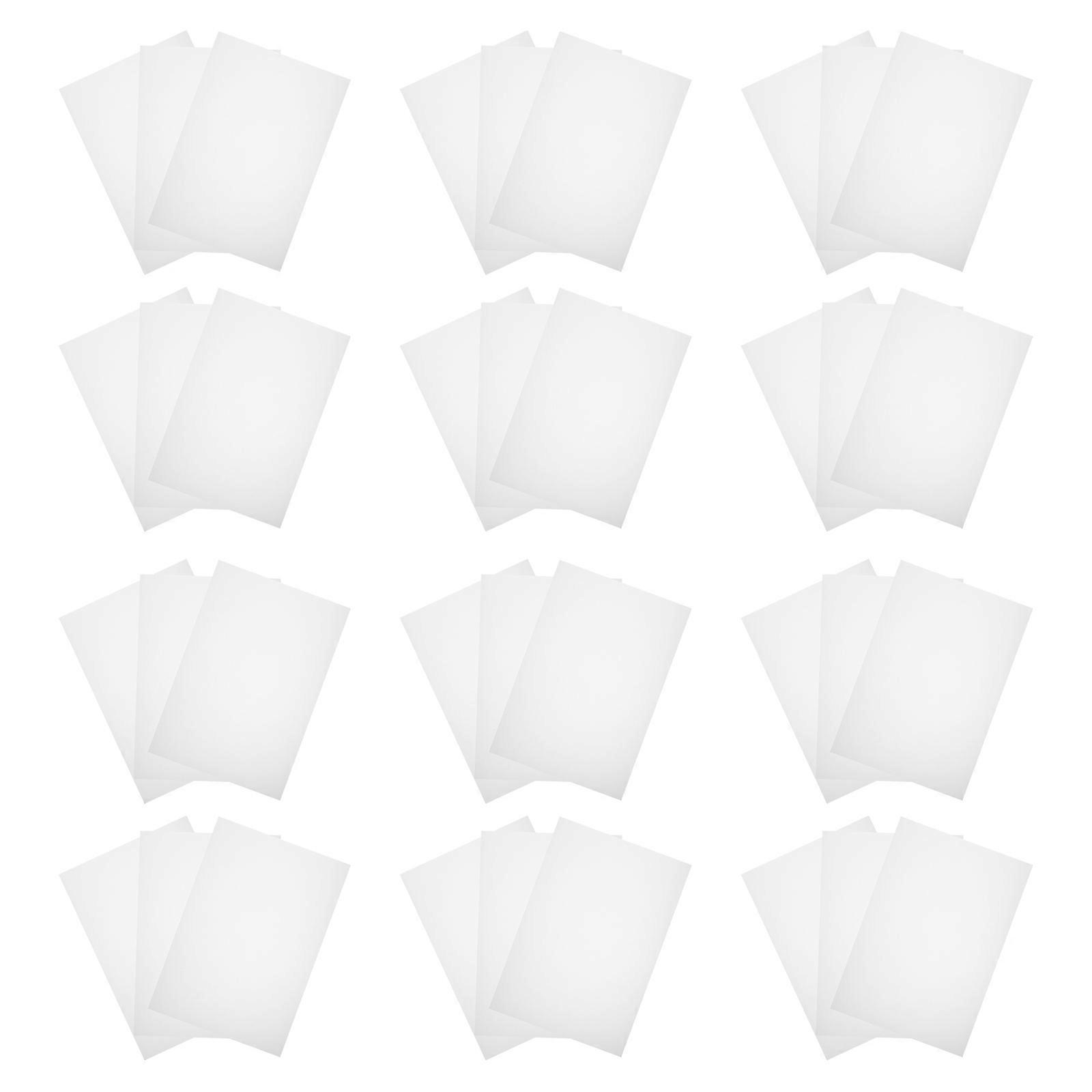A4 Tracing Papers for Copying and Drawing 50Pcs White Transfer Sheets