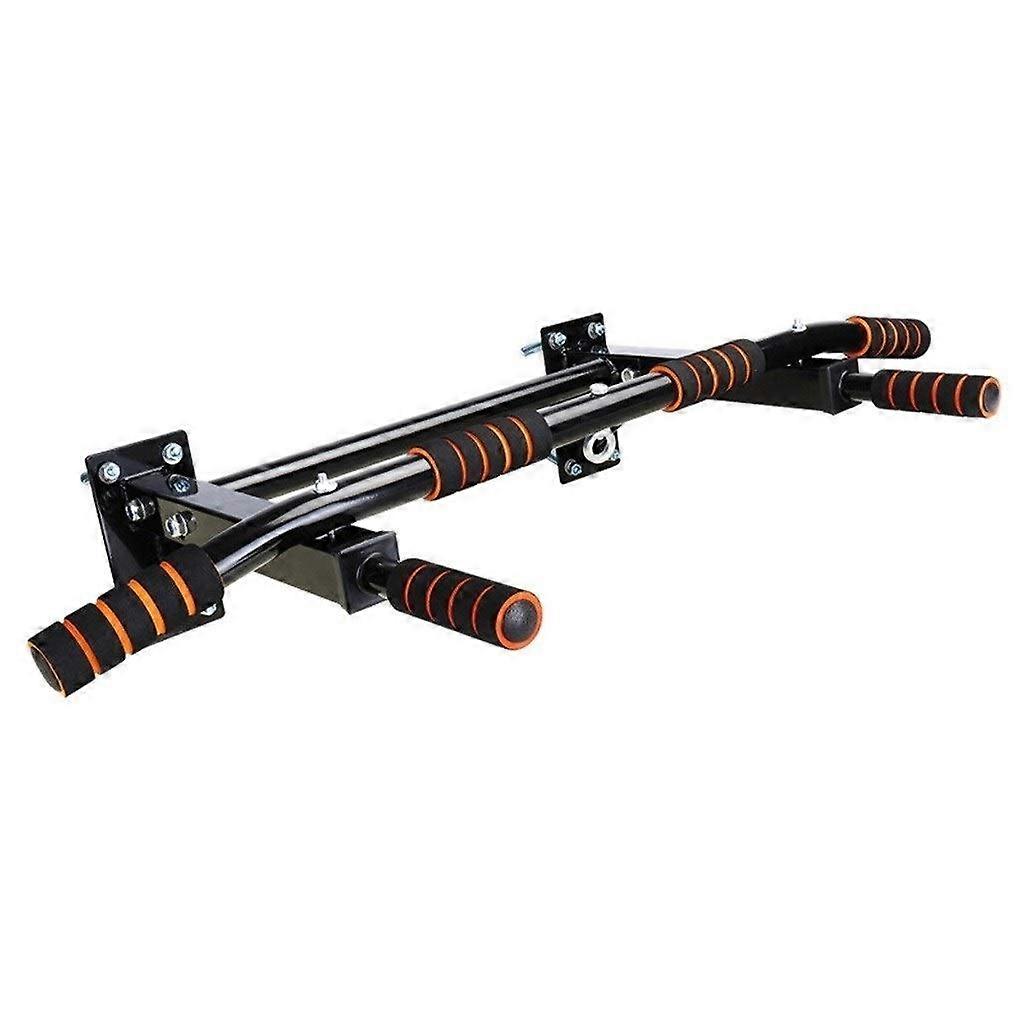 Horizontal Bar Indoor Pull-Up Bars - Multifunctional Home Fitness Equipment, 94 x 51 x 18 cm, Black Parallel Bars