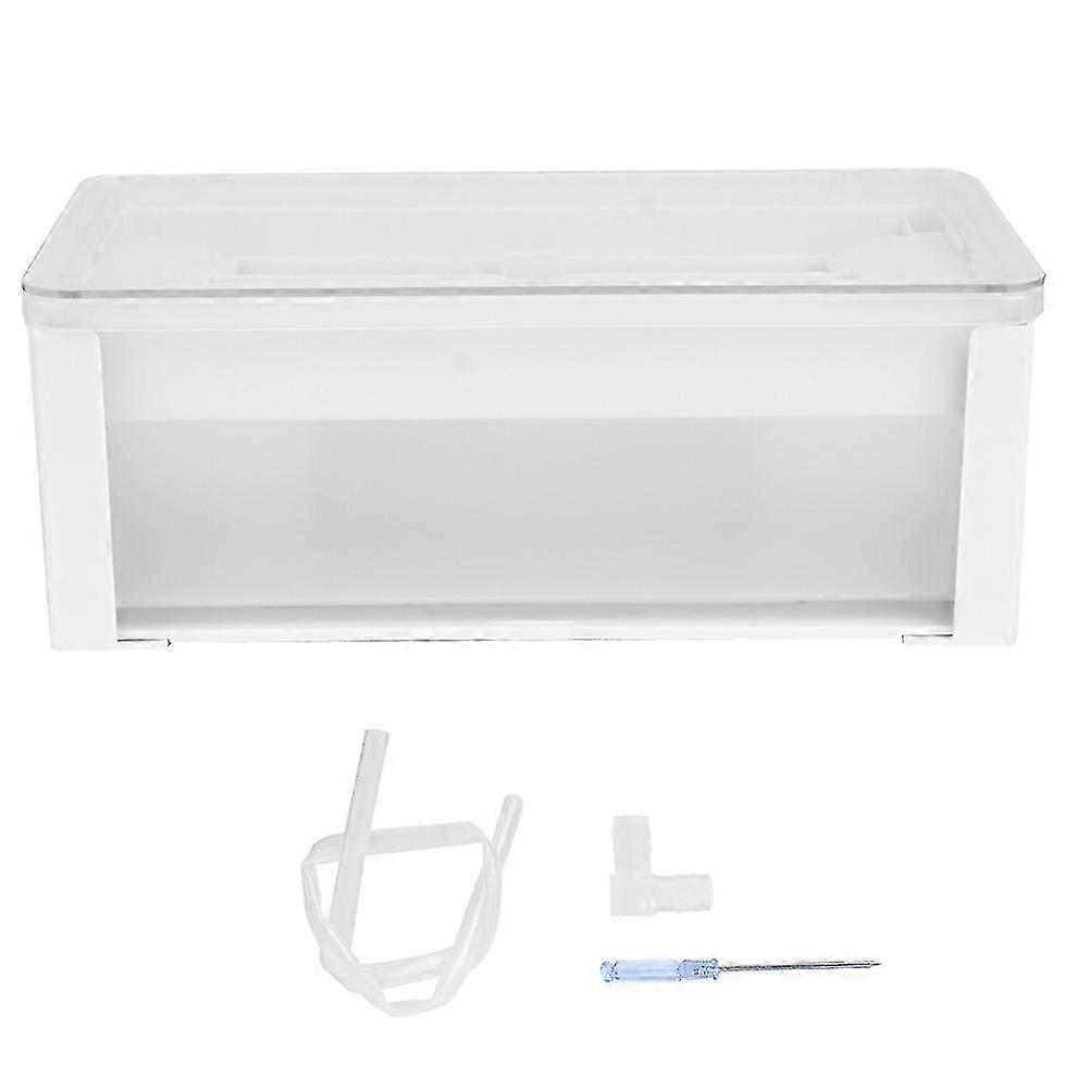 Turtle Aquarium Filter for Lower Water Level with Silent Purification Suction Pump and Filtration Box