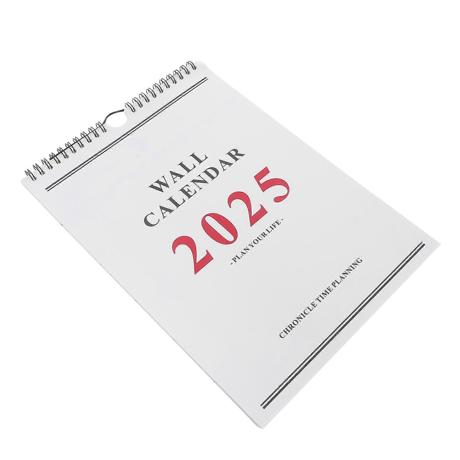 Wall Calendar Monthly Coil Calendar Office Home Academic Planning Tool Paper Schedule Tracker Month Format