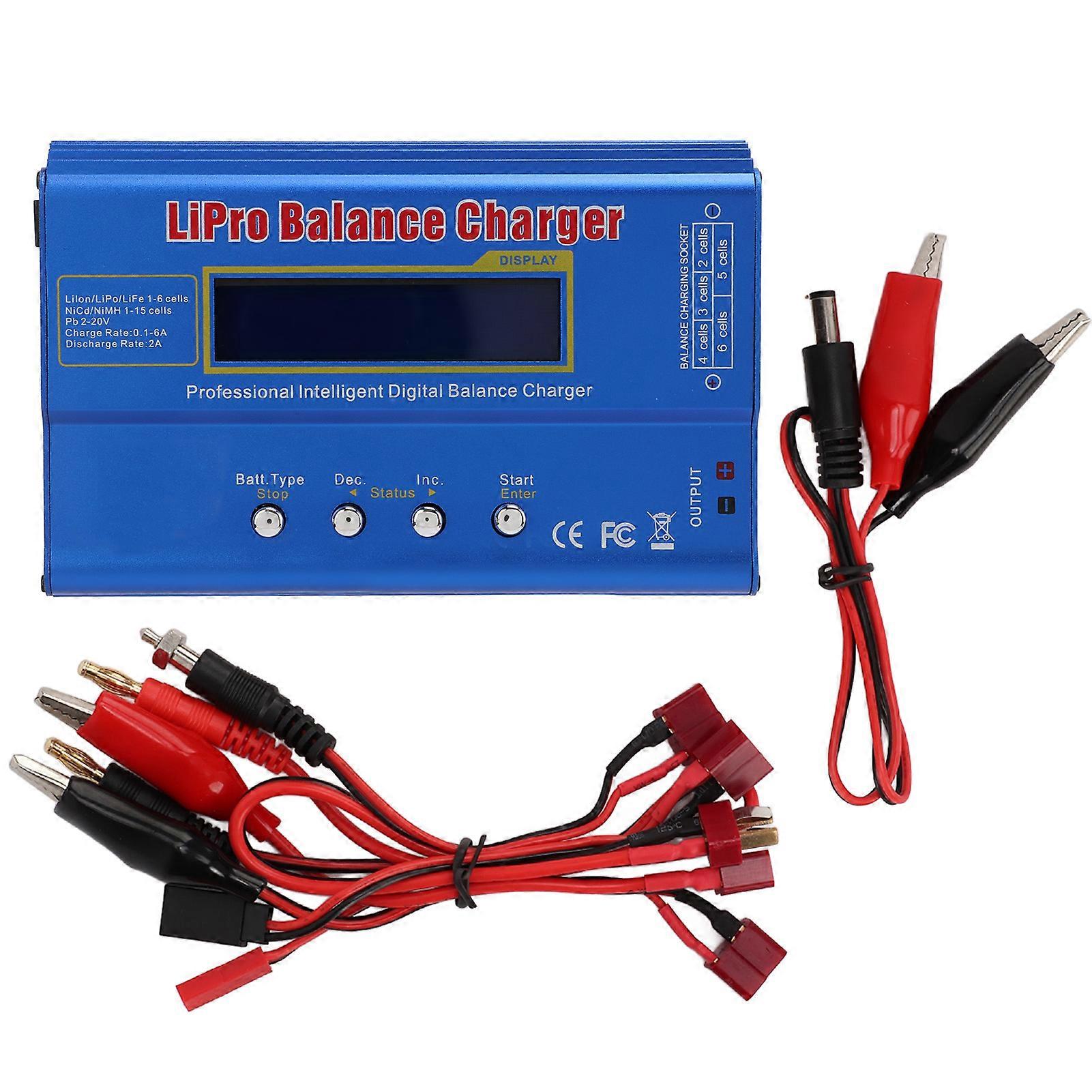 B6 80W Multifunctional nce Charger for Remote Control Model Airplane Multicopter