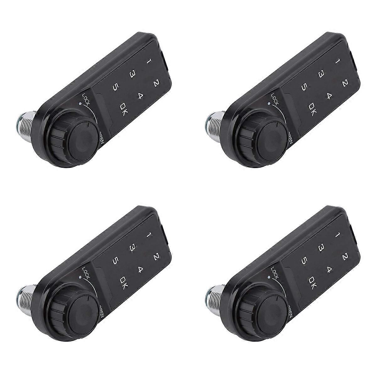 Combination Lock, Door Access Digital Electronic Security Locker-B