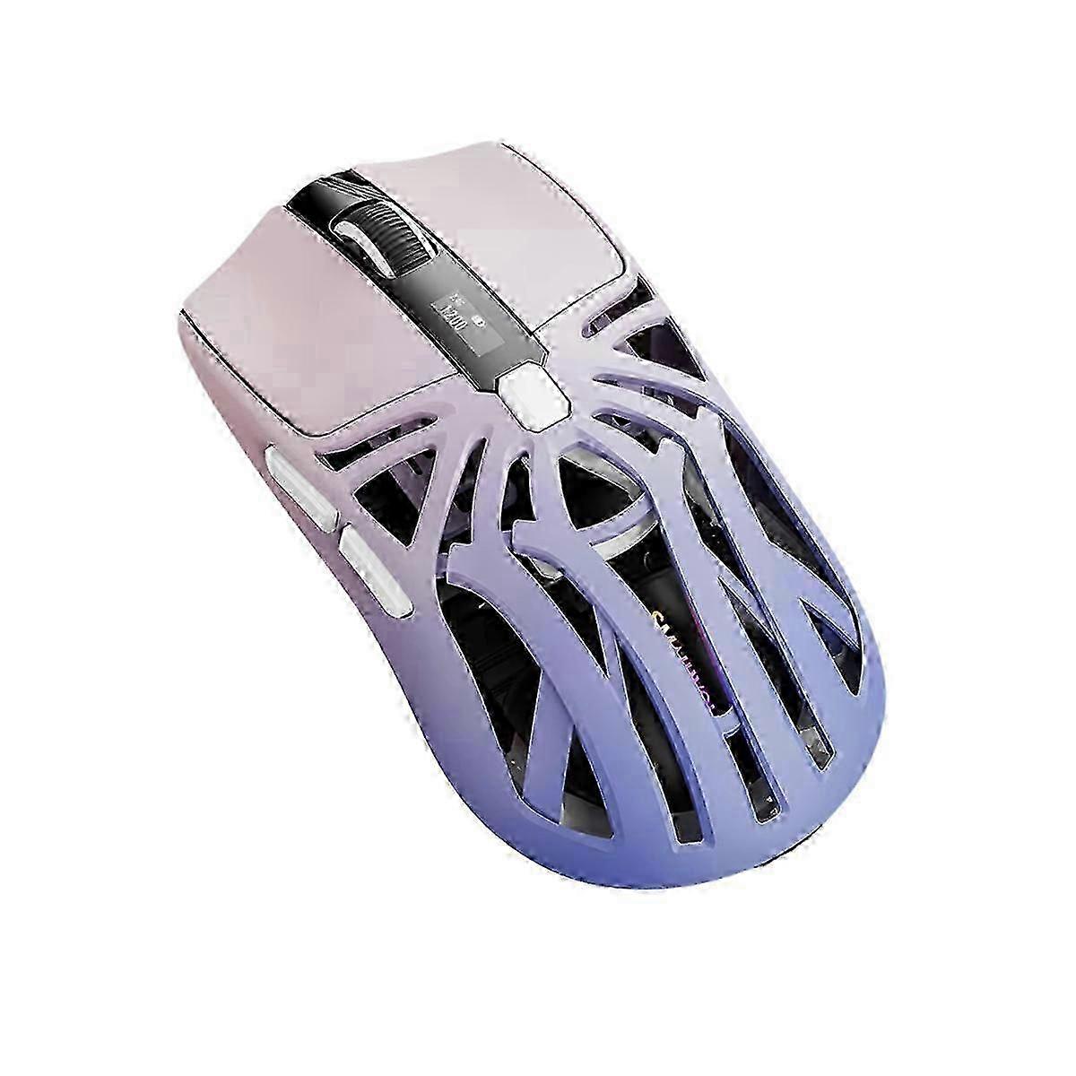 RS8 Bluetooth Mouse, 10000dpi, Three-Mode Connection,Macro Gaming Mouse for PC Notebook Laptop Computer jn