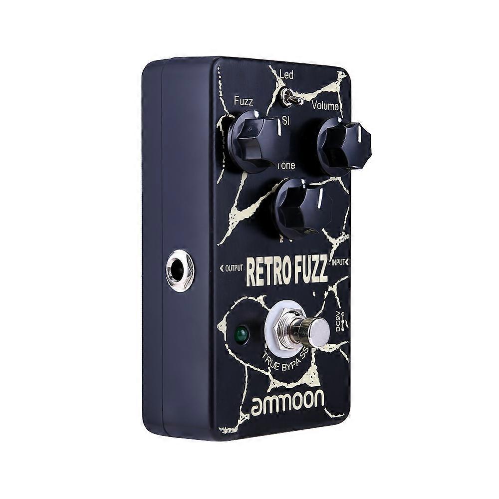 ammoon RETRO FUZZ Analog Fuzz Guitar Effect Pedal 2 Modes True Bypass Aluminum Alloy Shell