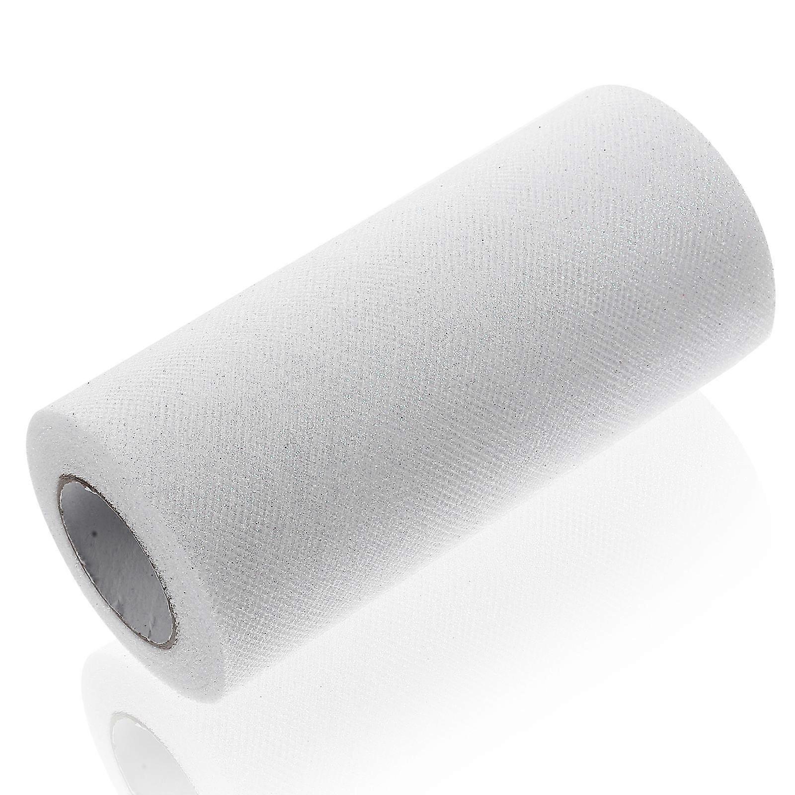 Tulle Netting Fabric Crafts Polyester 0.01X15X2280CM For Family And Friends 1Roll