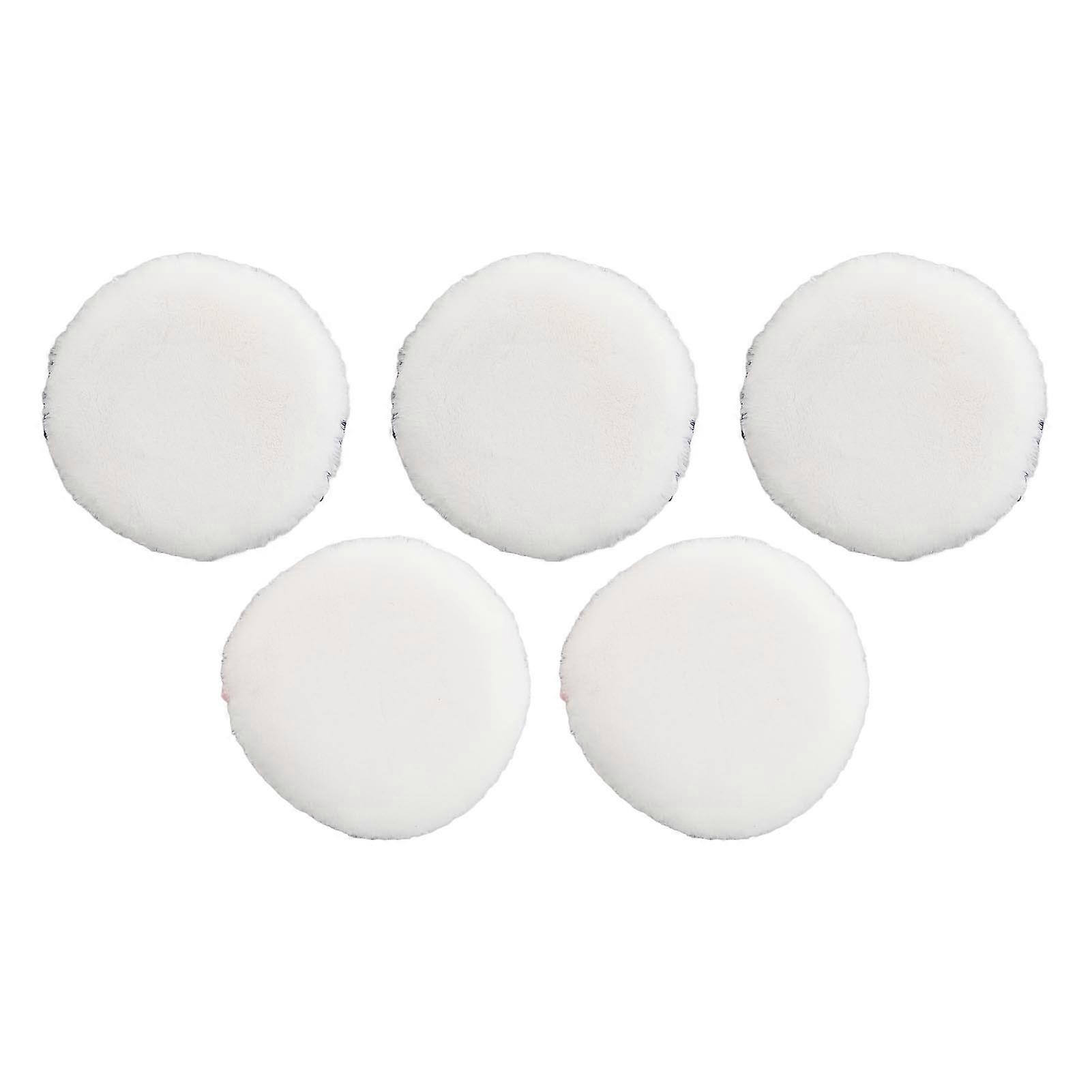 5 قطع بودرة الوجه نفخة مزدوجة الوجهين مرفوعة كومة لينة البشرة صديقة مكياج بودرة نفخة للاستخدام اليومي