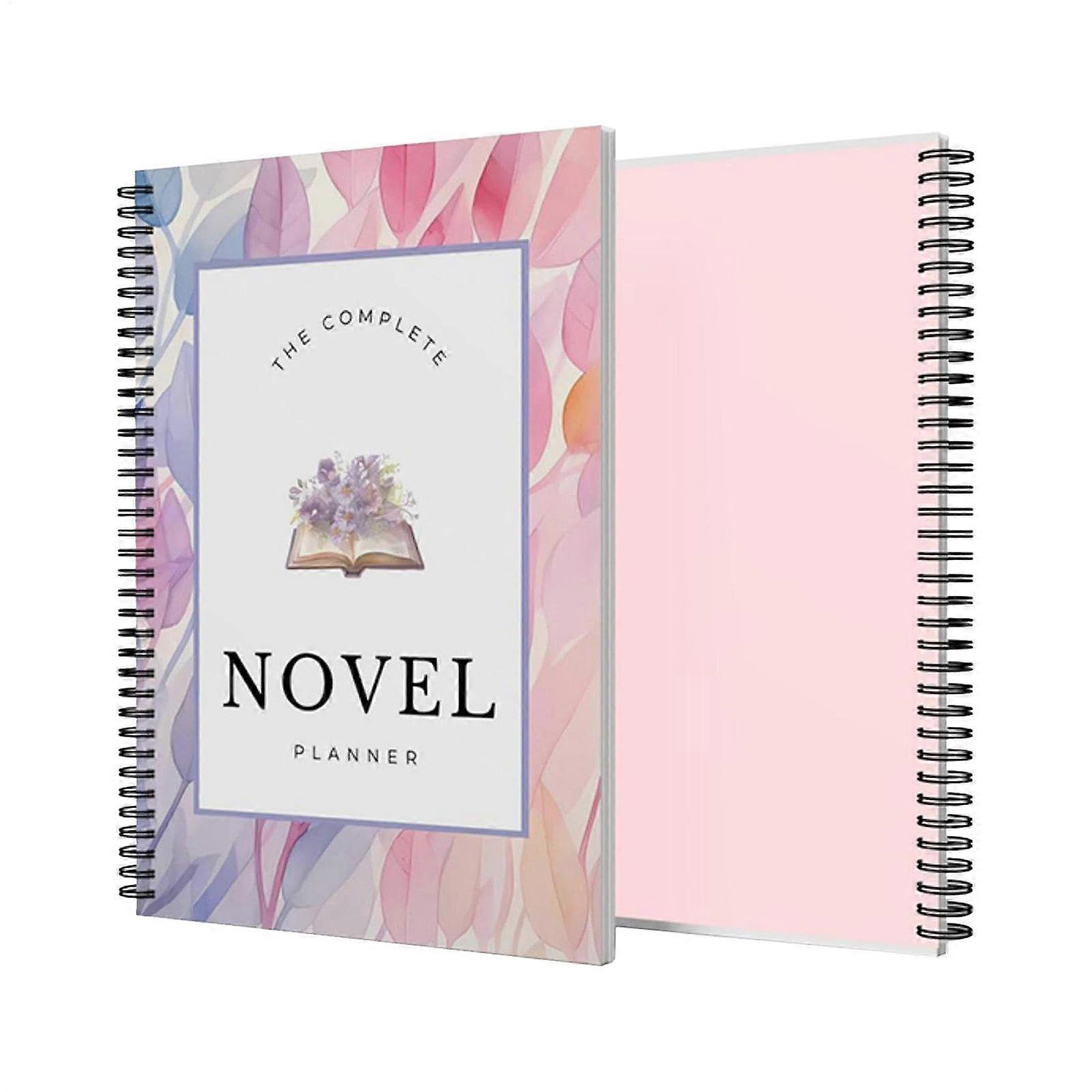 Novel Planner, A5 Writing Organizers, Daily Task Management, Fiction Program Structure, Undated Layout for Authors