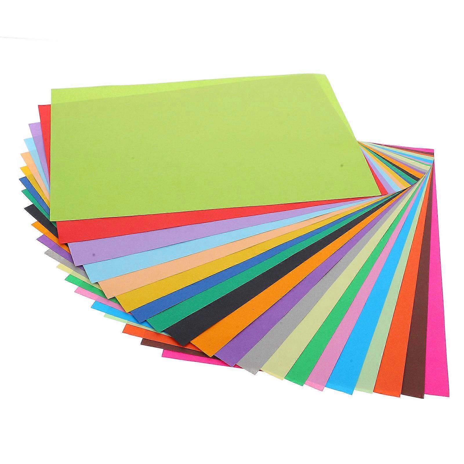 Handmade Paper Square Craft Paper For Beginners Family Bonding Scrapbook Making Multi Colored Construction Paper 29.70X21.00X0.10cm 100Pcs