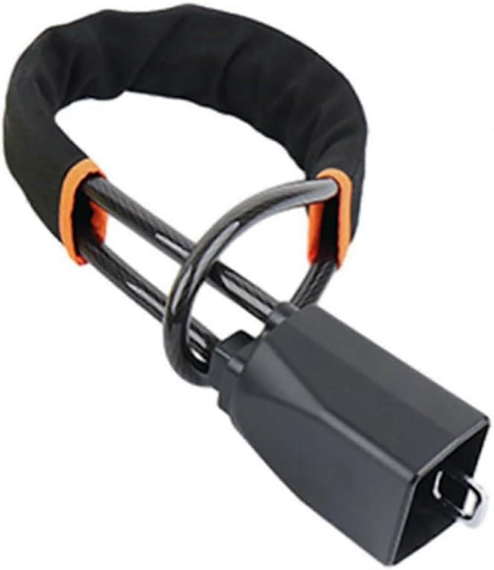 Steering Wheel Lock Twin Bar for LX 20162019, AntiTheft Device Black