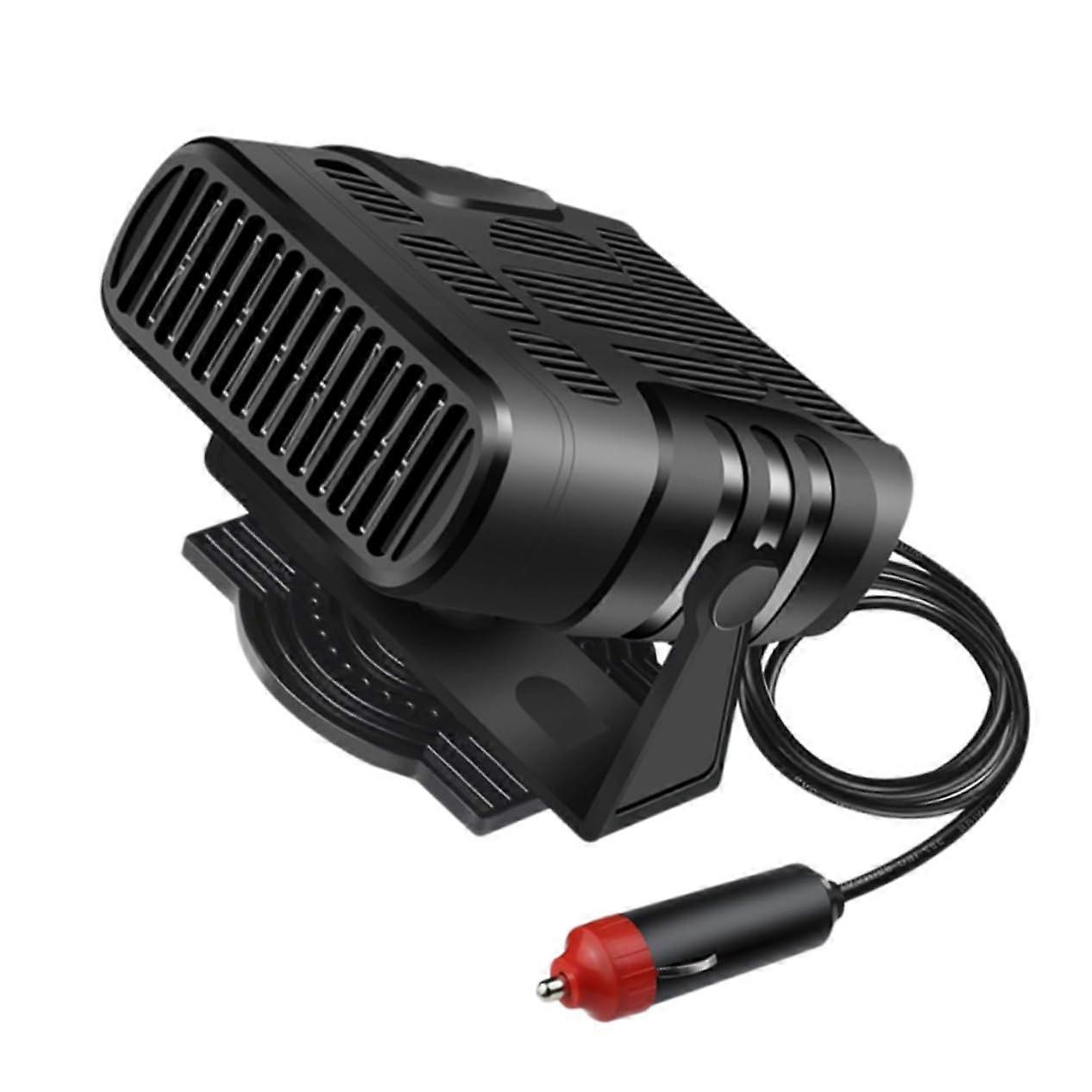 Car Heater And Defogger 12V Heater Fan For Auto Defrost And Windshield Defogging Hot Air Blower