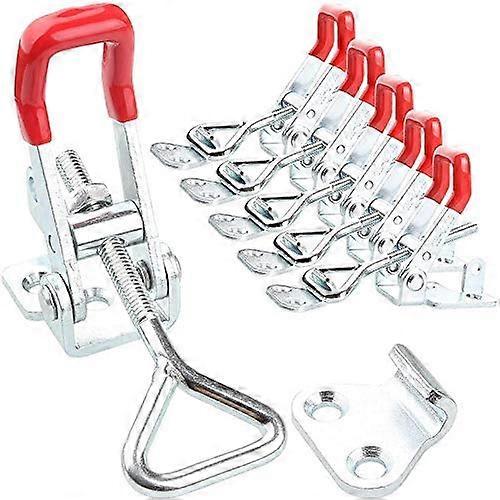Collet chuck, Adjustable Toggle Clamp, Heavy Duty Lockable 4002 Style Toggle Latch Clamp (6Pack)