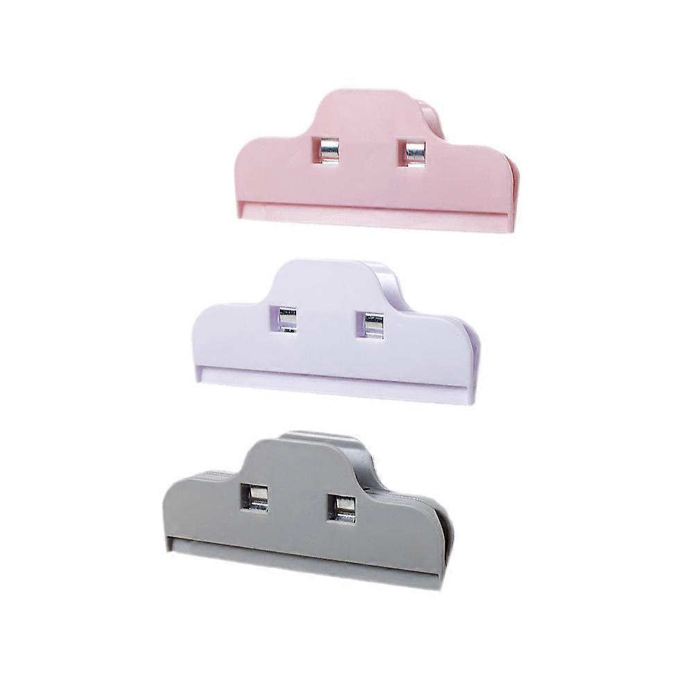 Bag Sealing Clip Clothes Fixing Rectangular ABS Sealing Clips for Office Use 10PCS