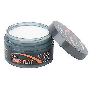 100g White Vintage Matte Hair Clay Long Lasting Hair Styling Modeling Gel Mud for Men100g