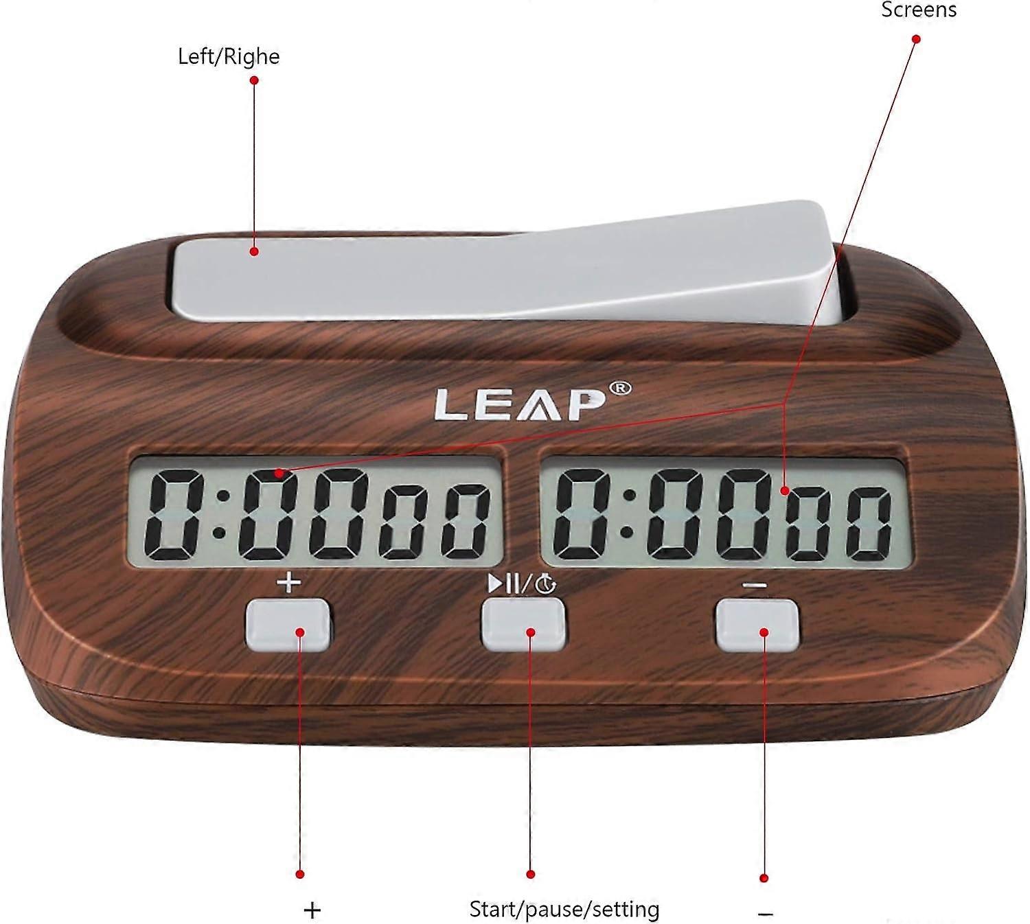 HG Chess Clock Chess Pendulum Clock Professional Chess Stopwatch