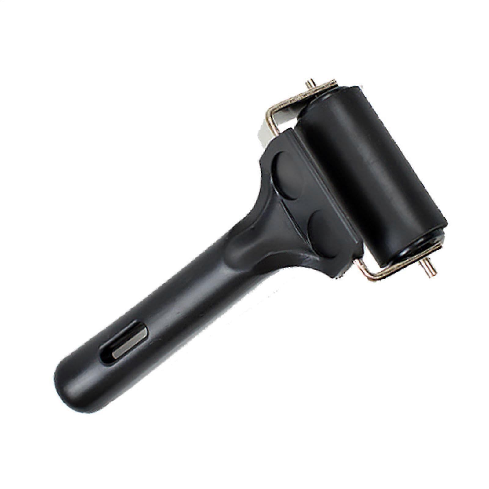 Paint Roller Rubber Seam Roller Brayer Tool 6 Cm Steel Latex Ink Roller for Printing Stamps and Craft Projects