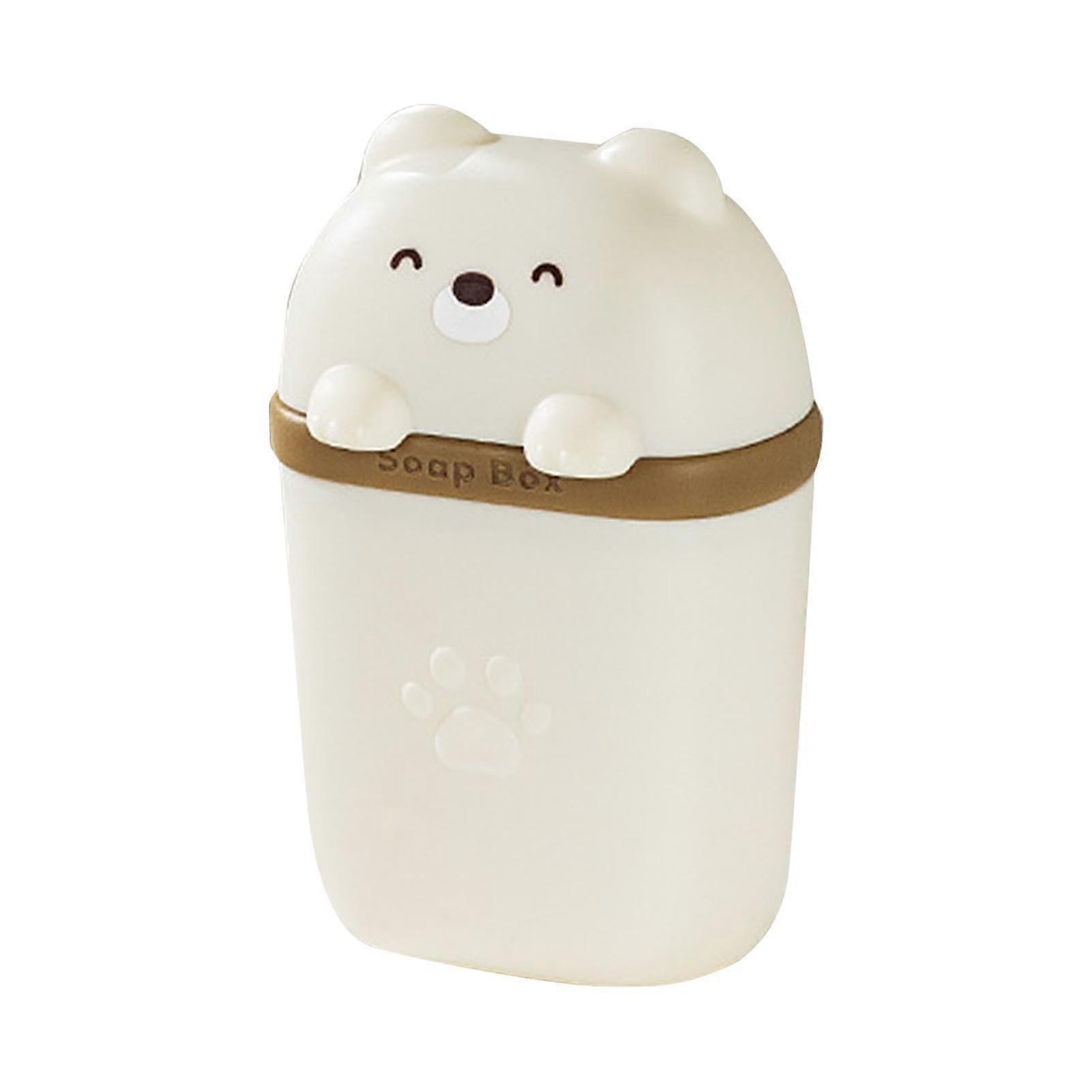 Travel Box for Shampoo Bar, Travel Shampoo Bar Container Cute Bear Shaped