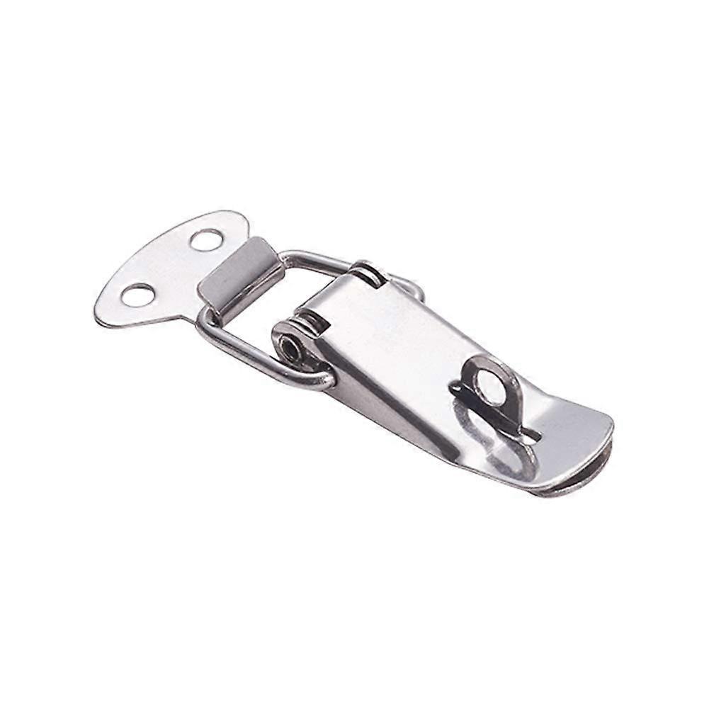 Spring Latch, Heavy Duty Spring Loaded Toggle Latch with Adjustable Clamp, Durable Steel Hasps for Secure Closure