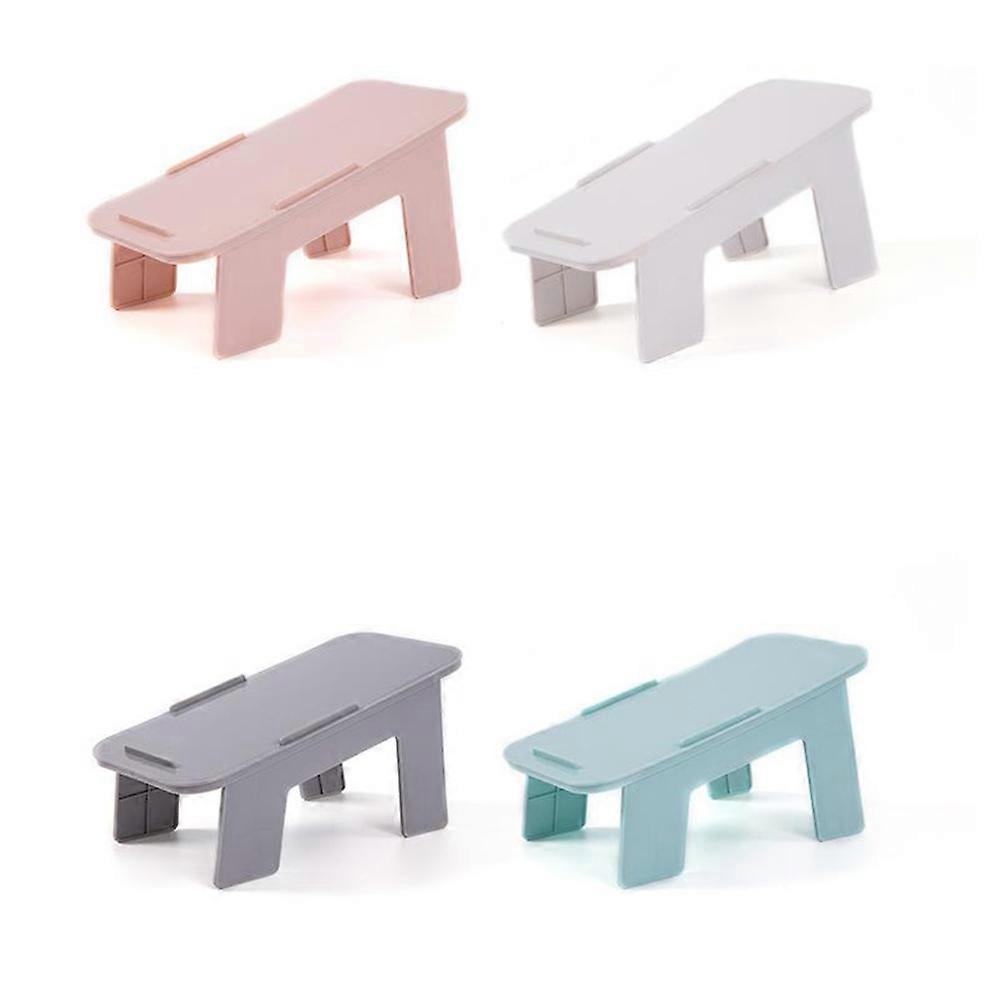 4Pcs Double Layers Shoe Rack Creative Storage Solution for Home White Shoe Stand Holder