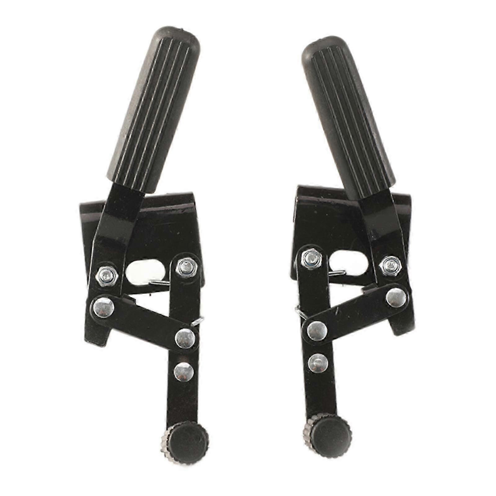 2Pcs Wheelchair Brake Replacing Premium Easy to Install Wheelchair Handbrake