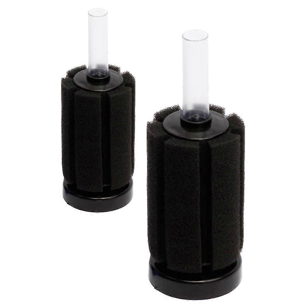 Replacement Sponge Filter Aquarium Accessories Rectangular Shape Plastic Material Oxygenation For Aquarium Maintenance 2Pcs