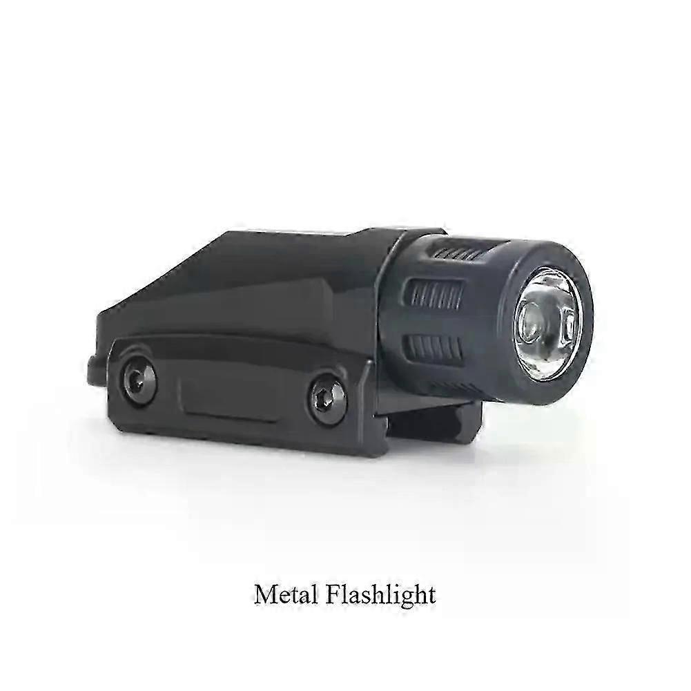 Weapon Gun Light FlashlightFit For M416/M1911/ Glock G18 Airsoft Pistol Rifle Fit 20mm Weaver Picatinny Rail Hunting Flashlight