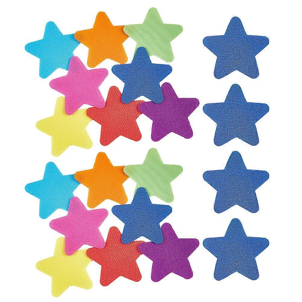 Star Shape Floor Spots Carpet Markers for Kindergarten Classroom Organization Bright Colorful Interactive Floor Dots for Preschool Learning and